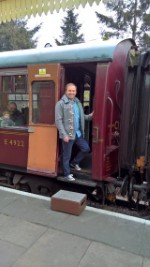 Me Carriage Santa On The Train December 2017