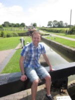 Me Foxton Locks June 2013