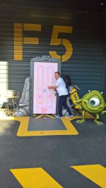 Me Monsters Inc Door Monday Disneyland Paris Oct 2018