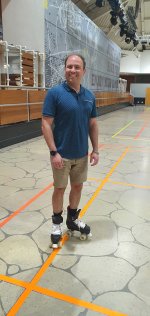 Me Roller Skating Sunday Centre Parcs August 2023