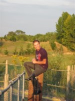 Me Sitting Crazy Golf August 2011