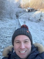 Me Tobogganing Swadlincote Snowsports Centre Jan 2025