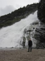 Me Waterfall Juneau Canada 2011