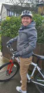 Me Wet Bike Ride Jan 2021