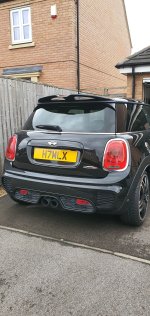 Mini Back Numberplates On Cars Oct 2023