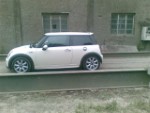 Mini on Weighbridge