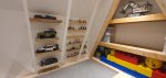 New Shelves Loft Lego Storage Aug 2023