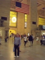 New York Day 1 Grand Central Station Me