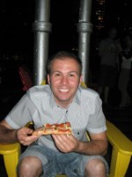 New York Day 2 Roof Top Pizza Me