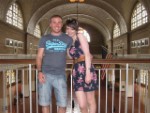 New York Day 3 Ellis Island Rachel and I