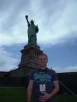 New York Day 3 Statue of Liberty Me