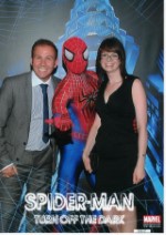 New York Day 4 Spiderman Rachel and I