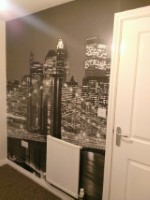 New York Wallpaper Home Office