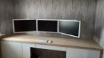 Office Progress March 2016 Triple Screens