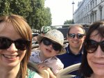 Open Top Bus London Sunday August 2019