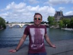 Paris Aug 2014 Me River Seine