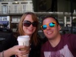 Paris Aug 2014 Rachel And I Starbucks