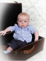 Playgroup Photos May 2016 Ethan In A Suitcase