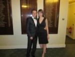 Rachel and I at Freemason Ladies Evening 2011