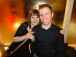 Rachel and I Dancing and Drinks March 2012