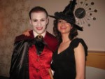 Rachel and I Halloween