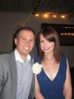Rachel and I James and Leonie Wedding August 2013