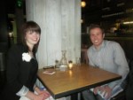 Rachel and I Jamies Italian MK Nov 2012