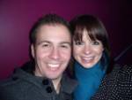 Rachel and I in London