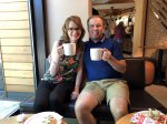 Rachel And I Starbucks Center Parcs Nottingham Saturday August 2019