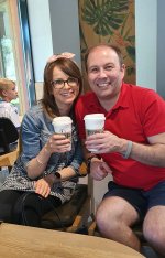 Rachel And I Starbucks Saturday Centre Parcs August 2023