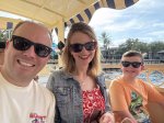 Rachel Ethan And I Boat Day 1 Disney World July 2025