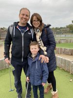 Rachel Ethan And I Family Putting Sunday Center Parcs Oct 2021
