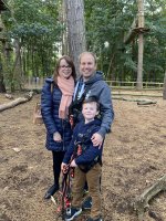 Rachel Ethan And I Go Ape Coombe Abbey Oct 2022
