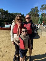 Rachel Ethan And I Life Vests Sunday Centre Parcs Oct 2023
