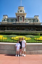 Rachel_ethan_and_i_main_street_train_station_day_10_disney_world_july_2025