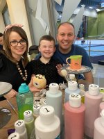 Rachel Ethan And I Painting Complete Saturday Centre Parcs Oct 2023