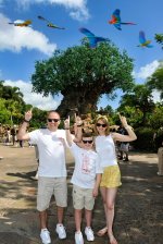 Rachel Ethan And I Parrots Day 6 Disney World July 2025