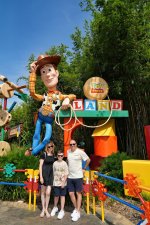 Rachel Ethan And I Toy Story Land Day 4 Disney World July 2025