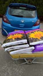 Ready For The Car 1 Tonne Of Top Soil June 2017