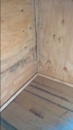 Shed Progress December 2016 Skirting Board