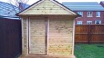 Shed Progress November 2016 Log Lap Front