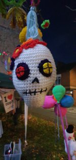 Skeleton Cosby Halloween Knitting Oct 2021