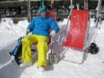 Skiing Italy Feb 2016 Deck Chair Me