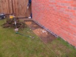 Slabbing the Back Garden