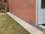 Slabbing the Back Garden