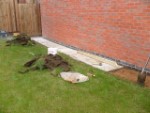 Slabbing the Back Garden