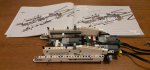 Step 554 Bag 3 Progress Lego Liebherr Digger Feb 2021
