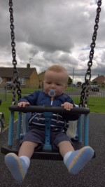 Swimming Day July 2016 Ethan Swing