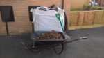 Swing Set And Shed Progress November 2016 1 Cubic Meter Of Bark