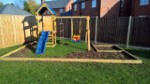 Swing Set Play Area Wood Nov 2016 Front